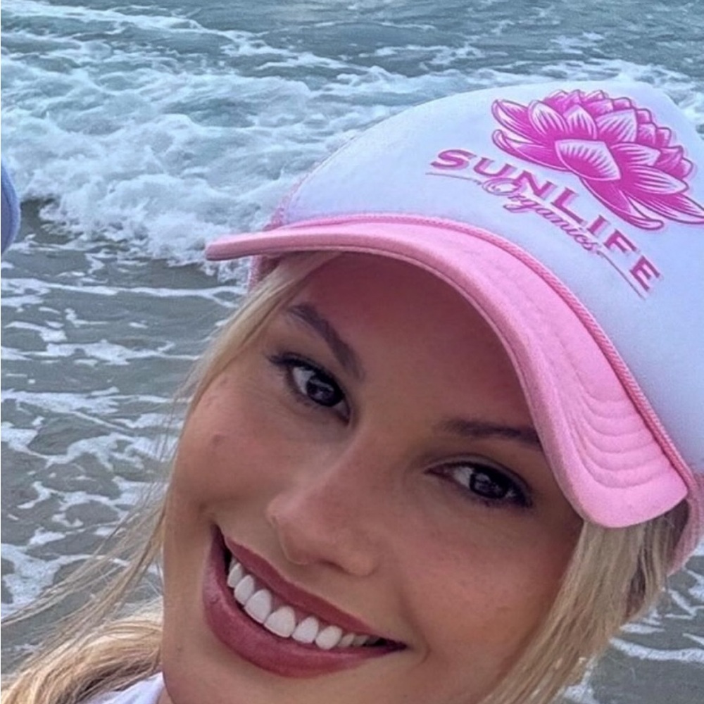 Sunlife Pink and White Cap MSRP $40